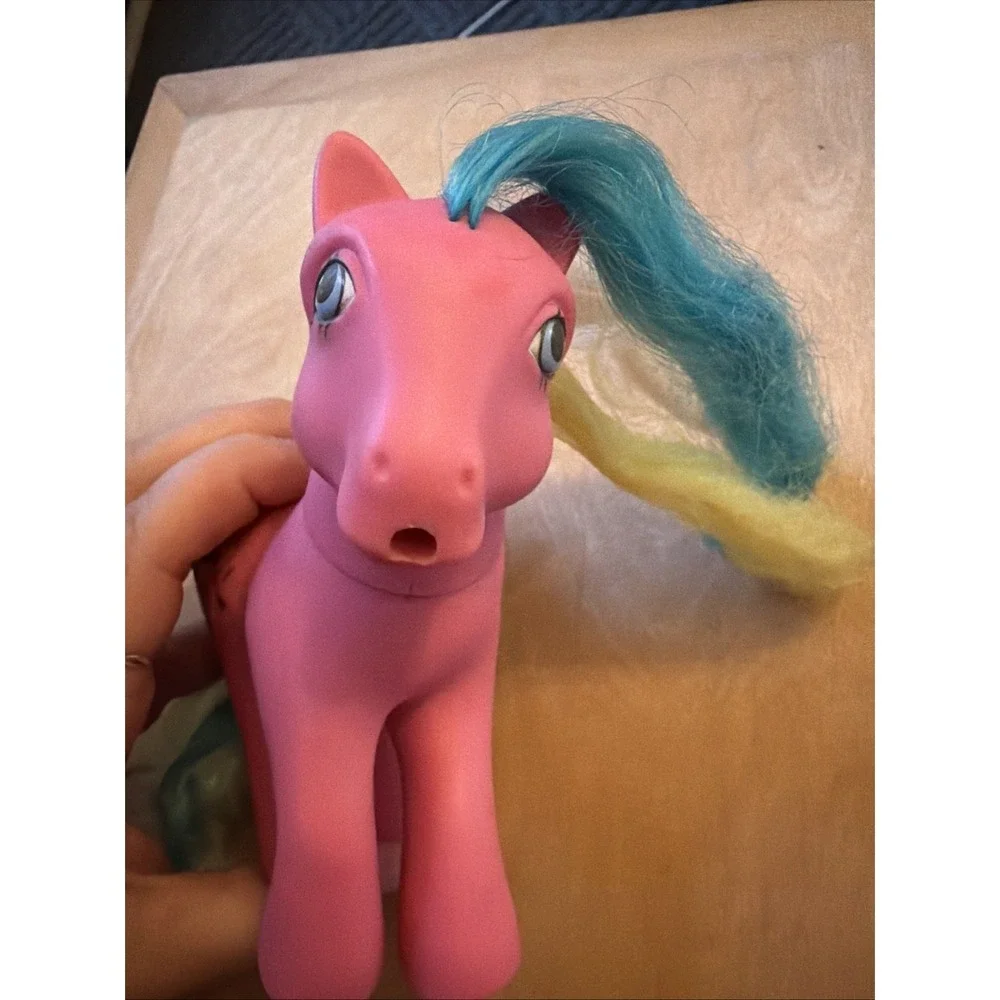 My Little Pony G1 Chocolate Delight Soda Sippin Pink EXC Vintage Hasbro MLP